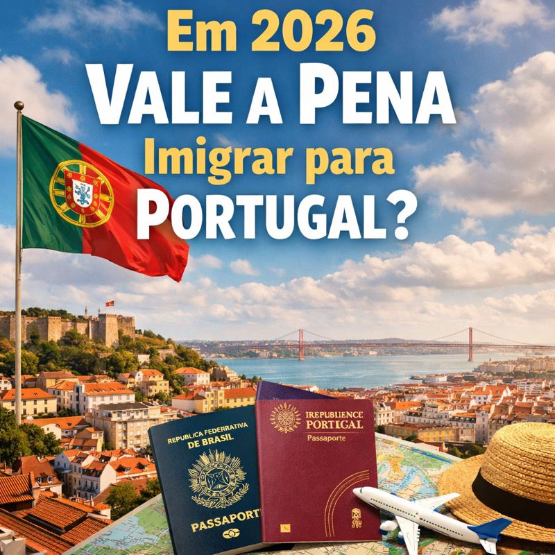 Em 2026 Vale a Pena Imigrar Para Portugal ?