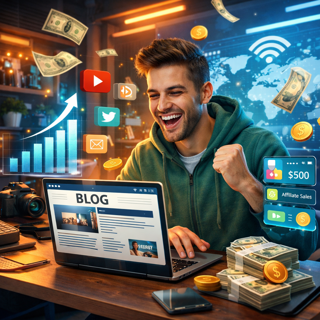 Comece a Ganhar Dinheiro na Internet com Blog em 2026 “agora”