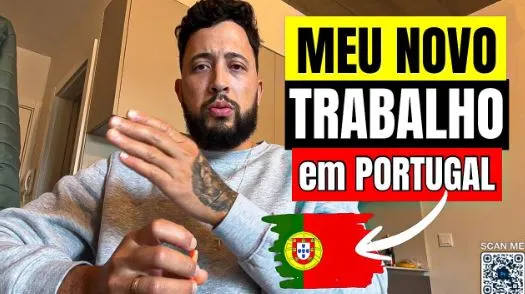 MEU NOVO TRABALHO EM PORTUGAL