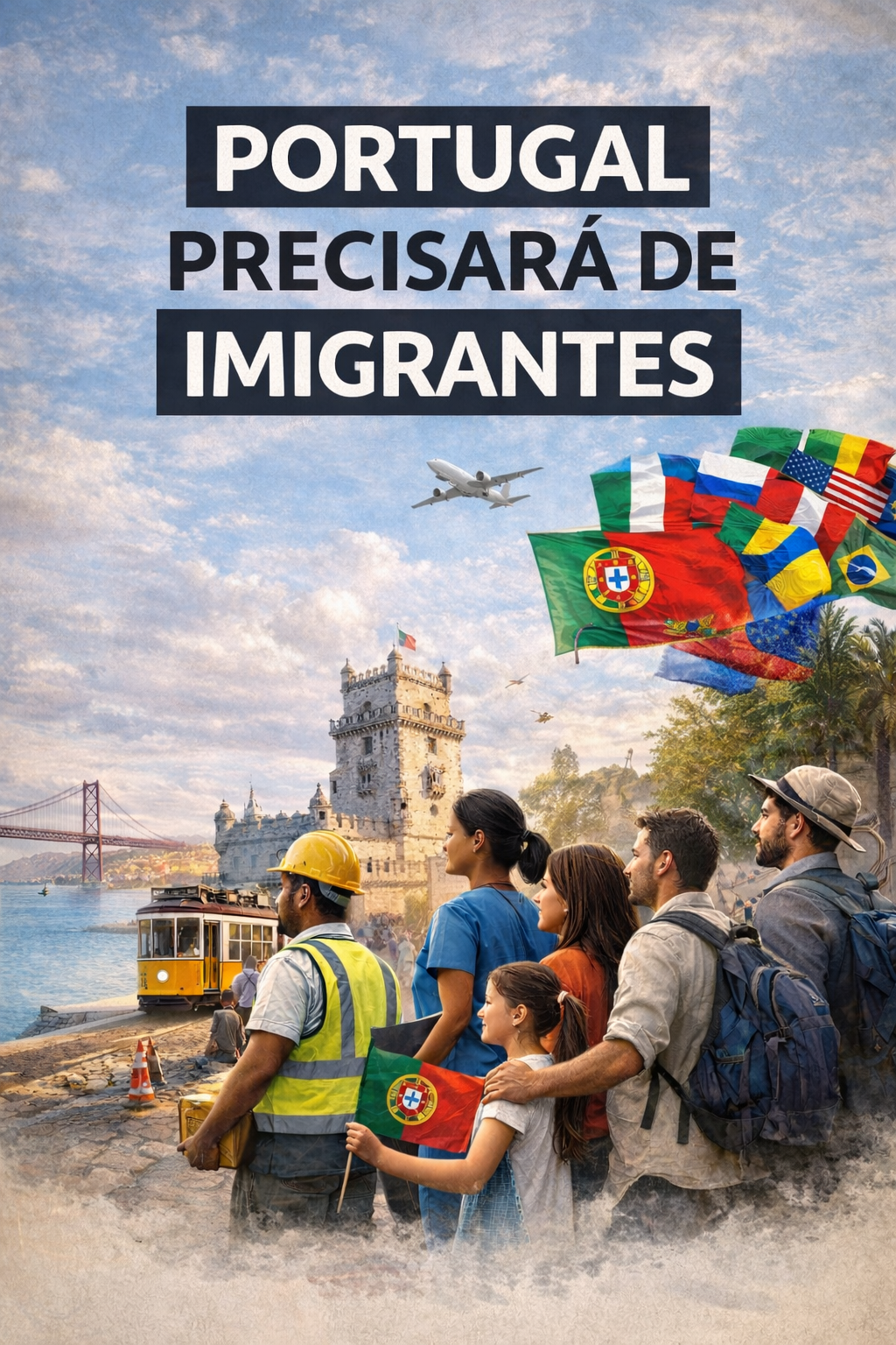 Porque Portugal Precisará de Imigrantes em 2026: Uma Análise Profunda, Econômica, Social e Demográfica